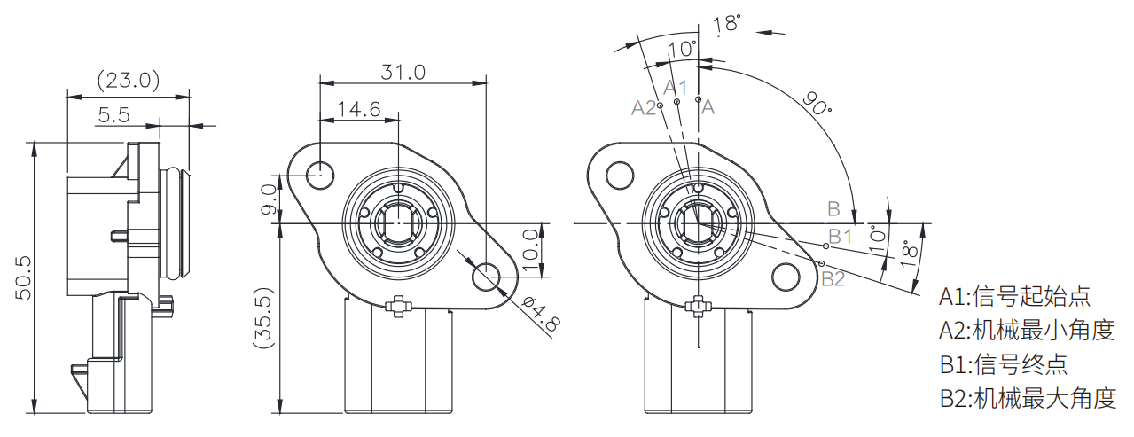 Spool Position Sensor,Speed sensor